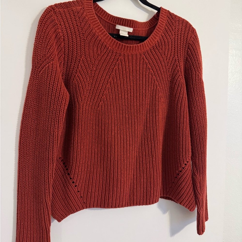 Women's Rust Orange Sweater